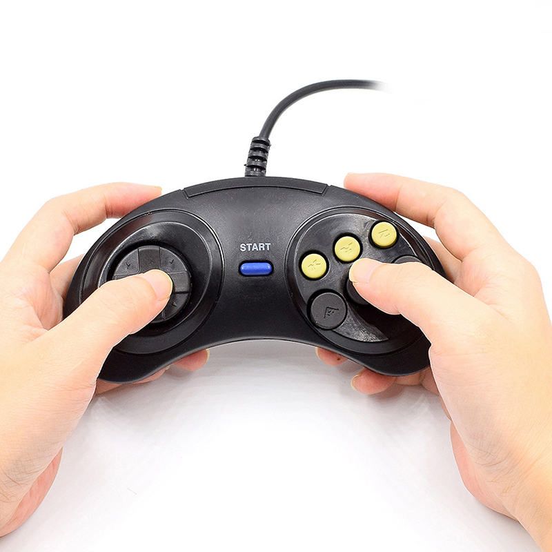 Gaming Accessories Driving - 1 pc klasyczny przewodowy 6 przycisków