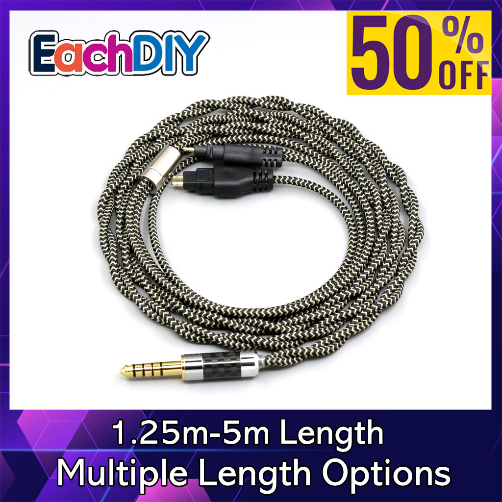 Cable Sleeve Braided - Kabel słuchawkowy 2-żyłowy 2.8mm Litz OFC
