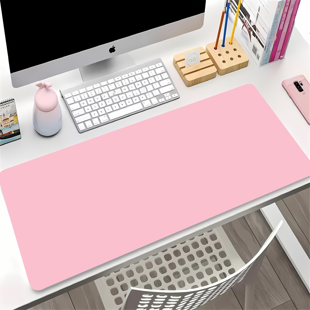 Gaming Accessories Pink - Jednokolorowa podkładka pod mysz do gier