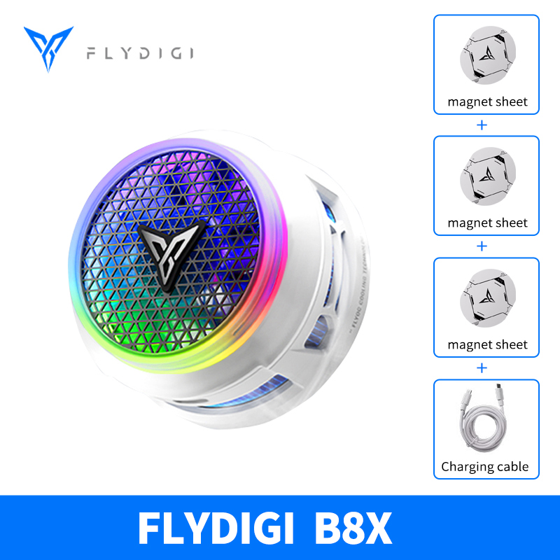 Gaming Accessories Ipad - Flydigi B9X/B9/B8X Magnetyczny Wentylator Chłodzący do