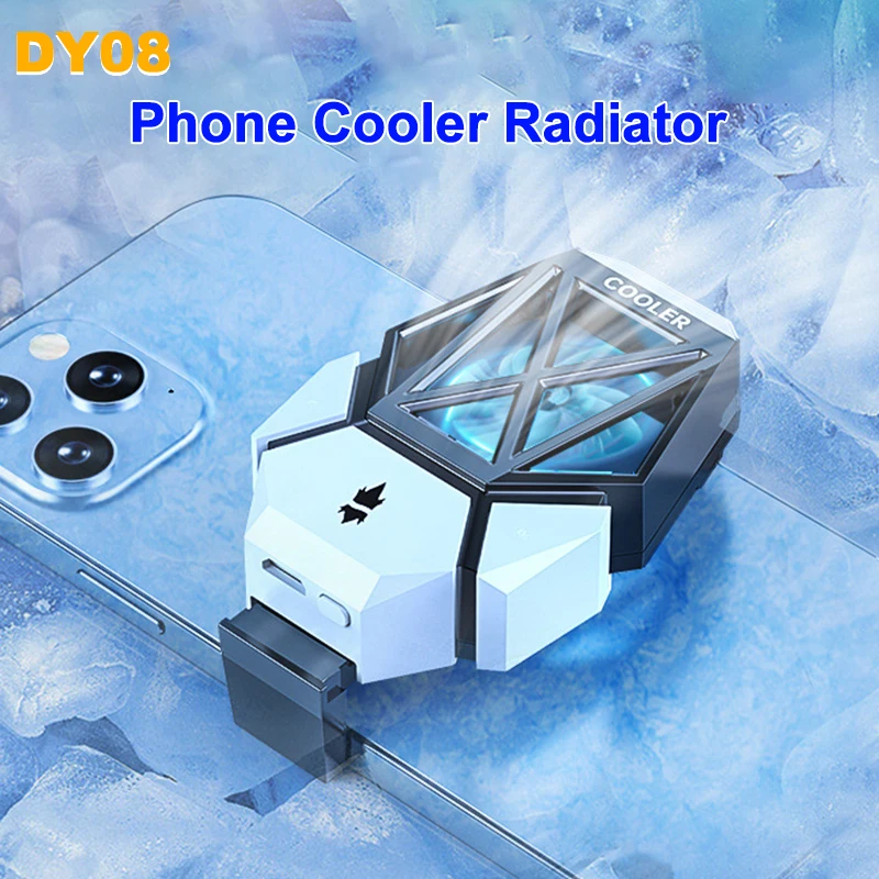 Gaming Accessories Mobile - DY08 Wentylator chłodzący do telefonu komórkowego