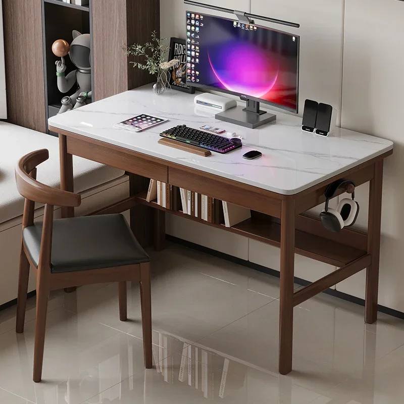 Gaming Accessories Officeworks - Komputerowe stoły do domowego biura Białe