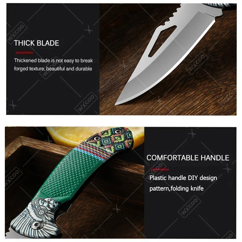 Nóż składany WXCOO ze stali ni – Gaming Kitchen Accessories recenzja i cena