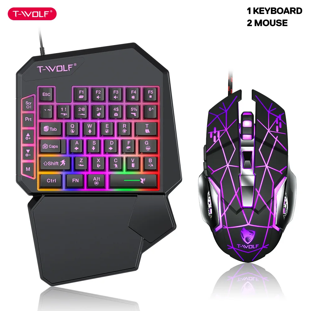 T-WOLF TF900 jednoręczny zesta – Gaming Accessories Mobile recenzja i cena