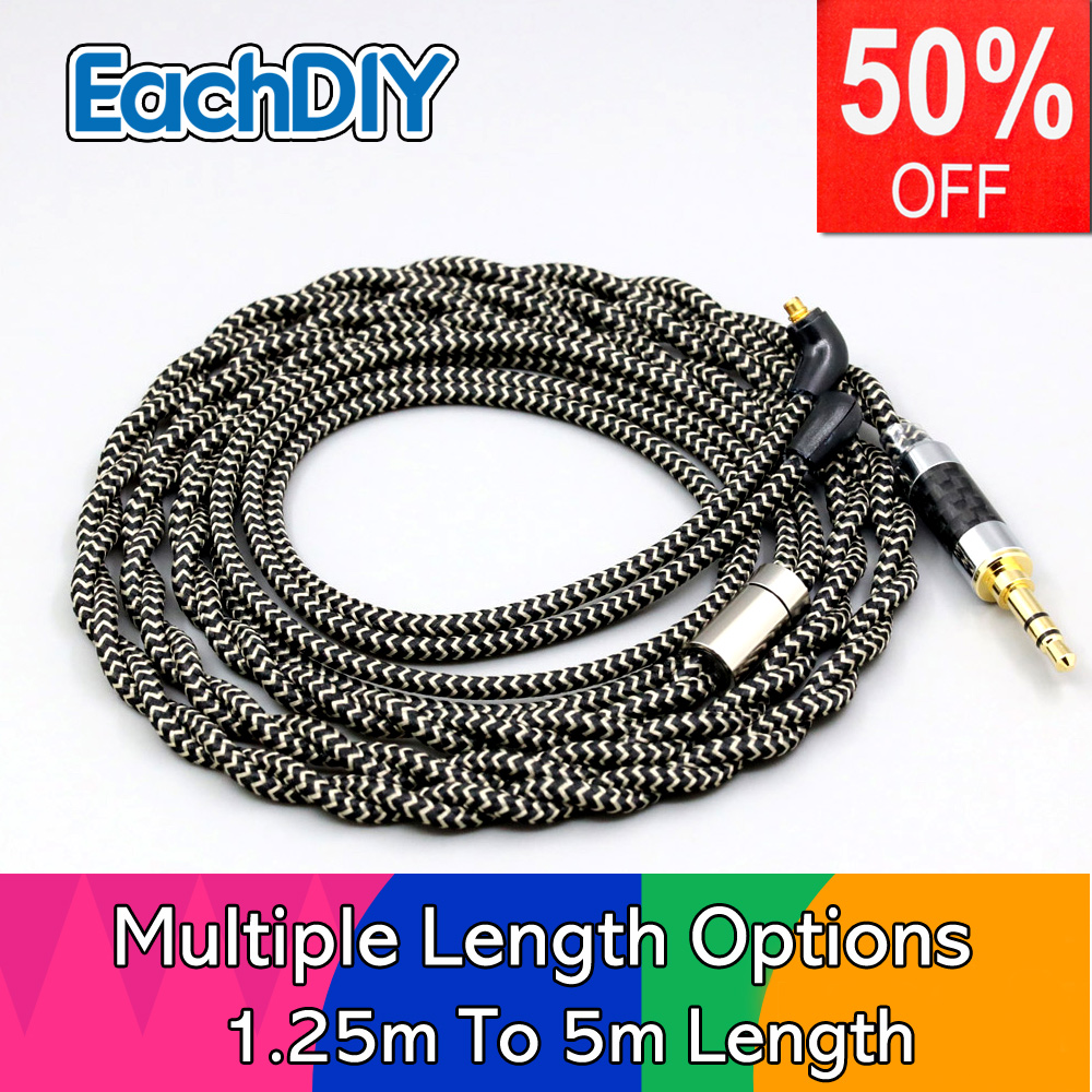2 rdzeń 2.8mm Litz OFC słuchaw – Cable Sleeve Braided recenzja i cena