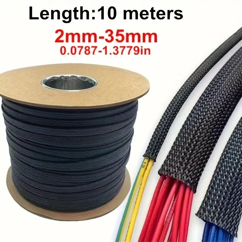 10m / 32.8 ft Rozciągliwa, ple – Cable Sleeve Braided recenzja i cena