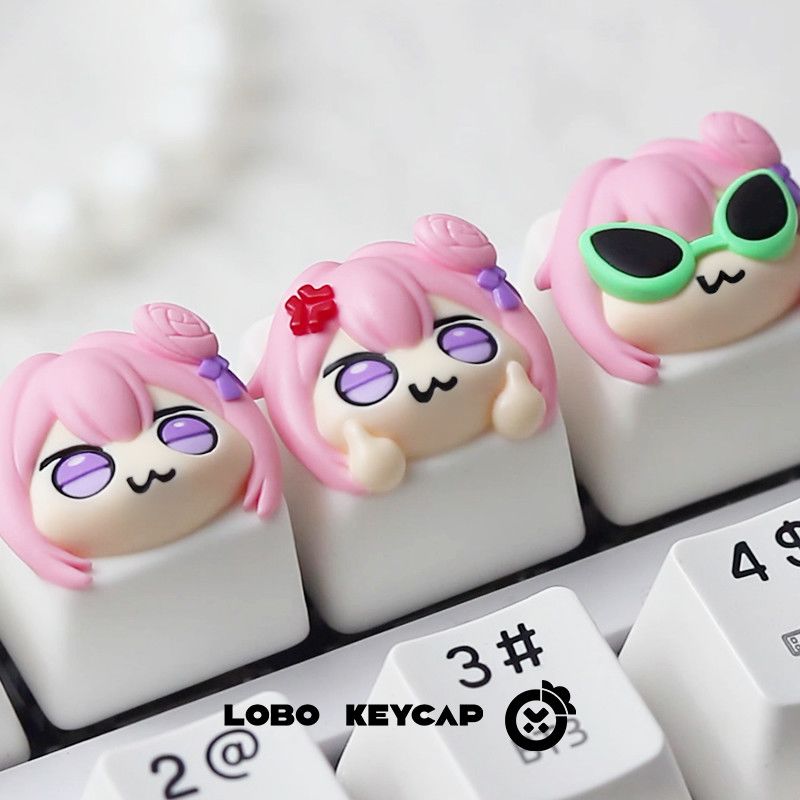 Urocza różowa anime dziewczyna – Gaming Accessories Pink recenzja i cena