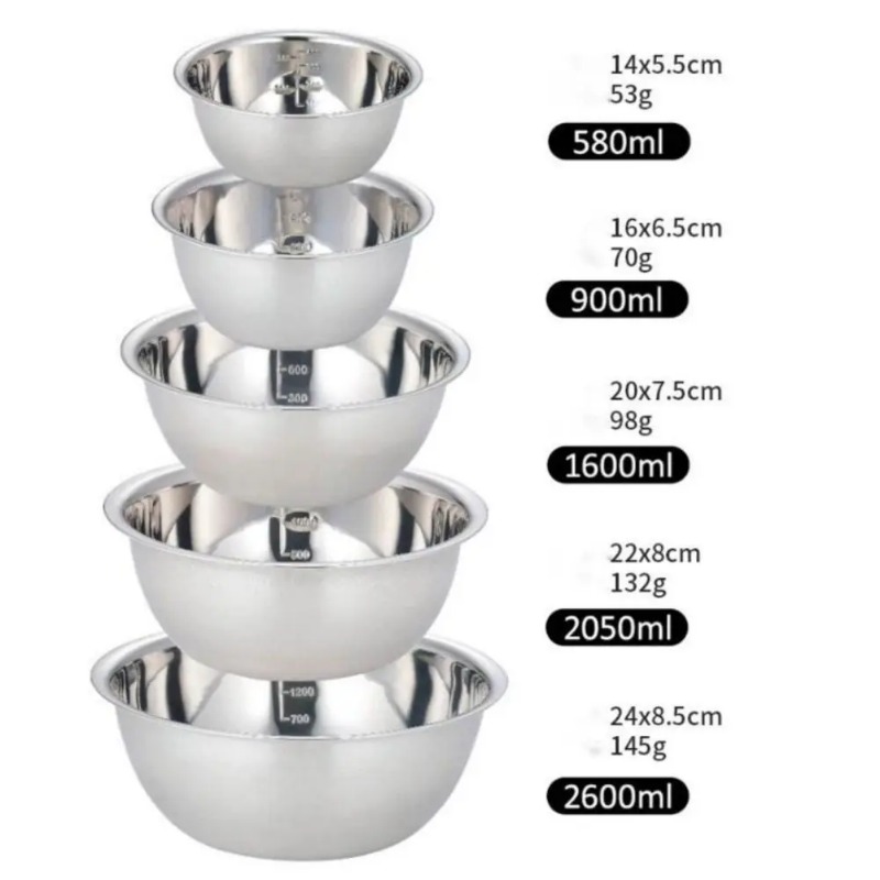 Miski do mieszania ze stali ni – Gaming Kitchen Accessories recenzja i cena