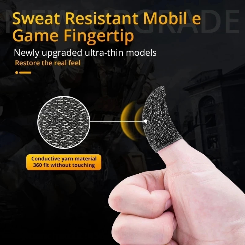 Gaming Finger Sleeve Oddychają – Gaming Accessories Mobile recenzja i cena