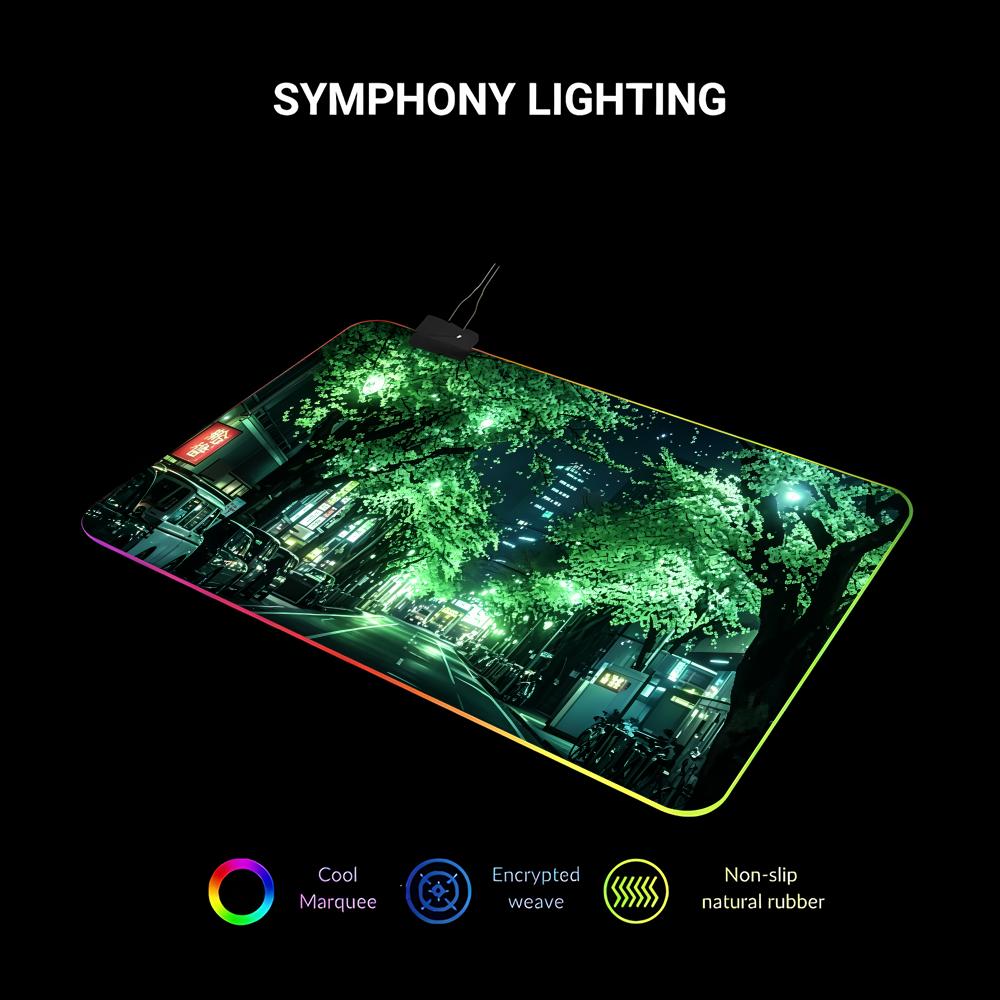 Podkładka pod mysz RGB Japońsk – Gaming Accessories Officeworks recenzja i cena