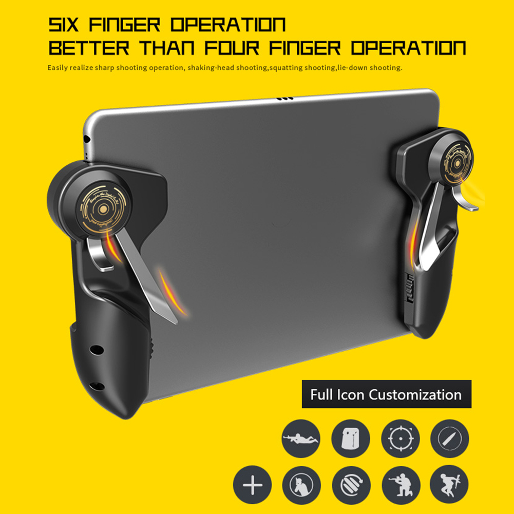 6-palcowy przycisk Gamepad do  – Gaming Accessories Ipad recenzja i cena